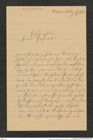 Nachlass Franz Steindachner, Brief von Adolf Horn an Franz Steindachner (06.10.1905), Inv.Nr. 239.04, Seite 1